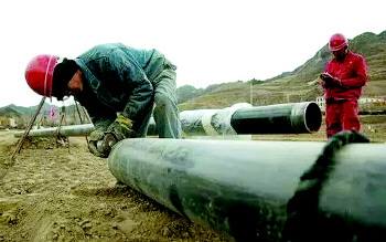 隆圣峰天然氣采用金萬碼GPS巡檢器保障天然氣長輸管道線路安全